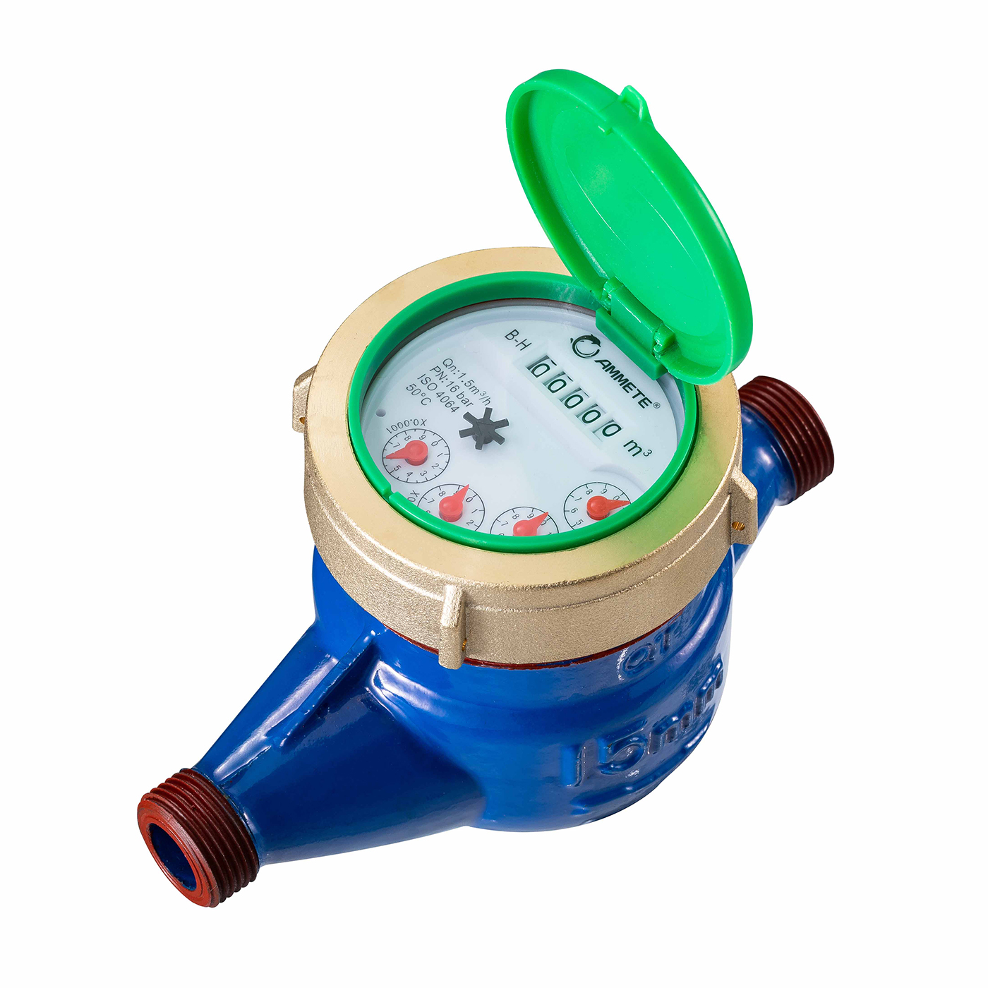 Cast Iron Multi-jet Dry Dial Water Meter